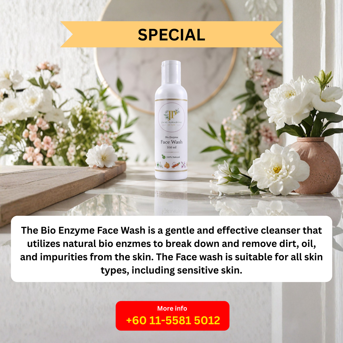 Bio Enzyme - Face Wash - 100 ml