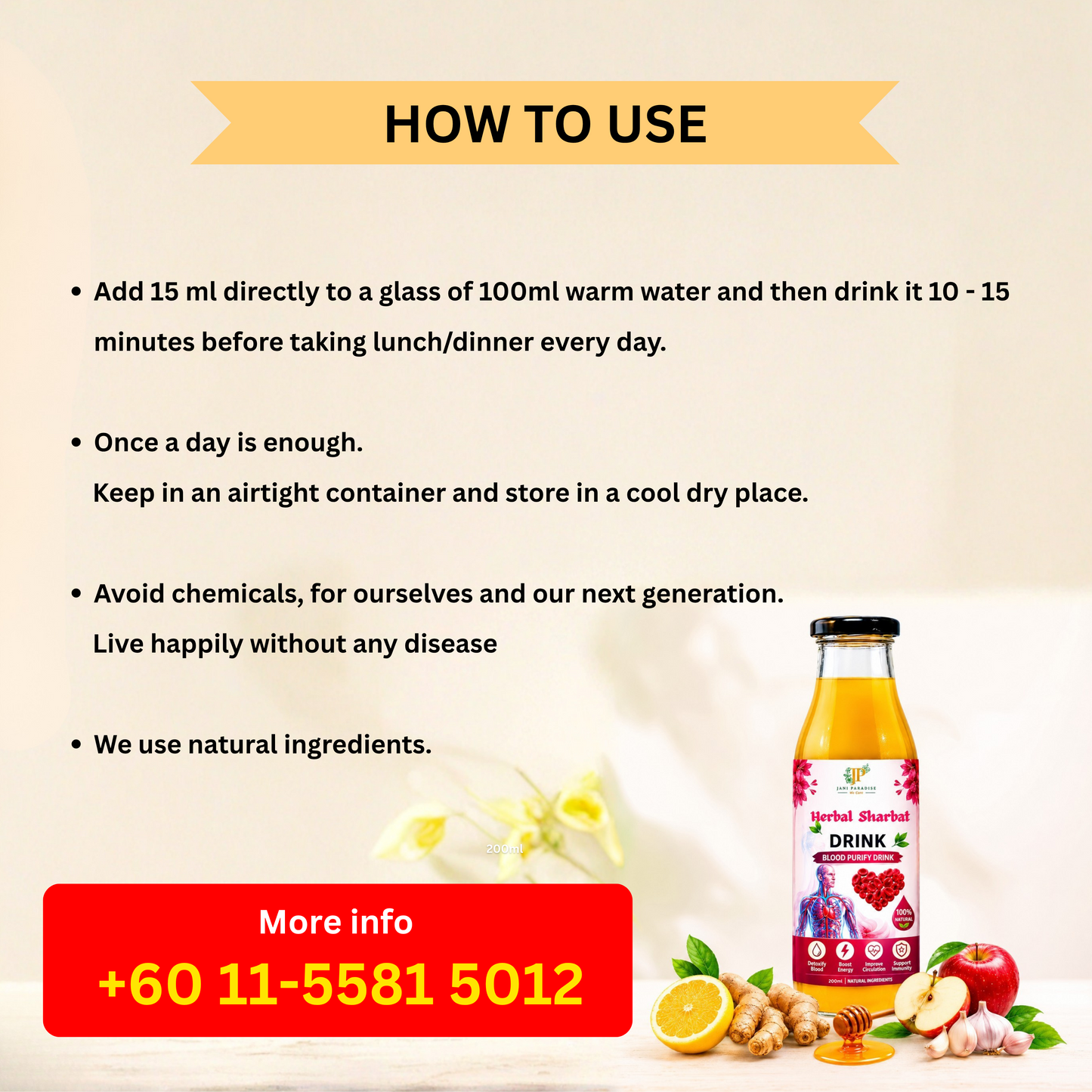Blood Purifier Drink – 200ml