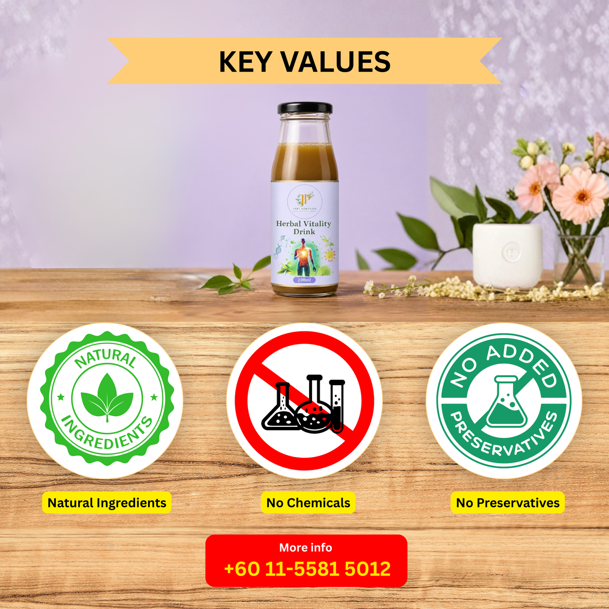 Herbal Vitality Drink – 200ml