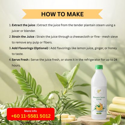 Banana Stem Drink – 500ml