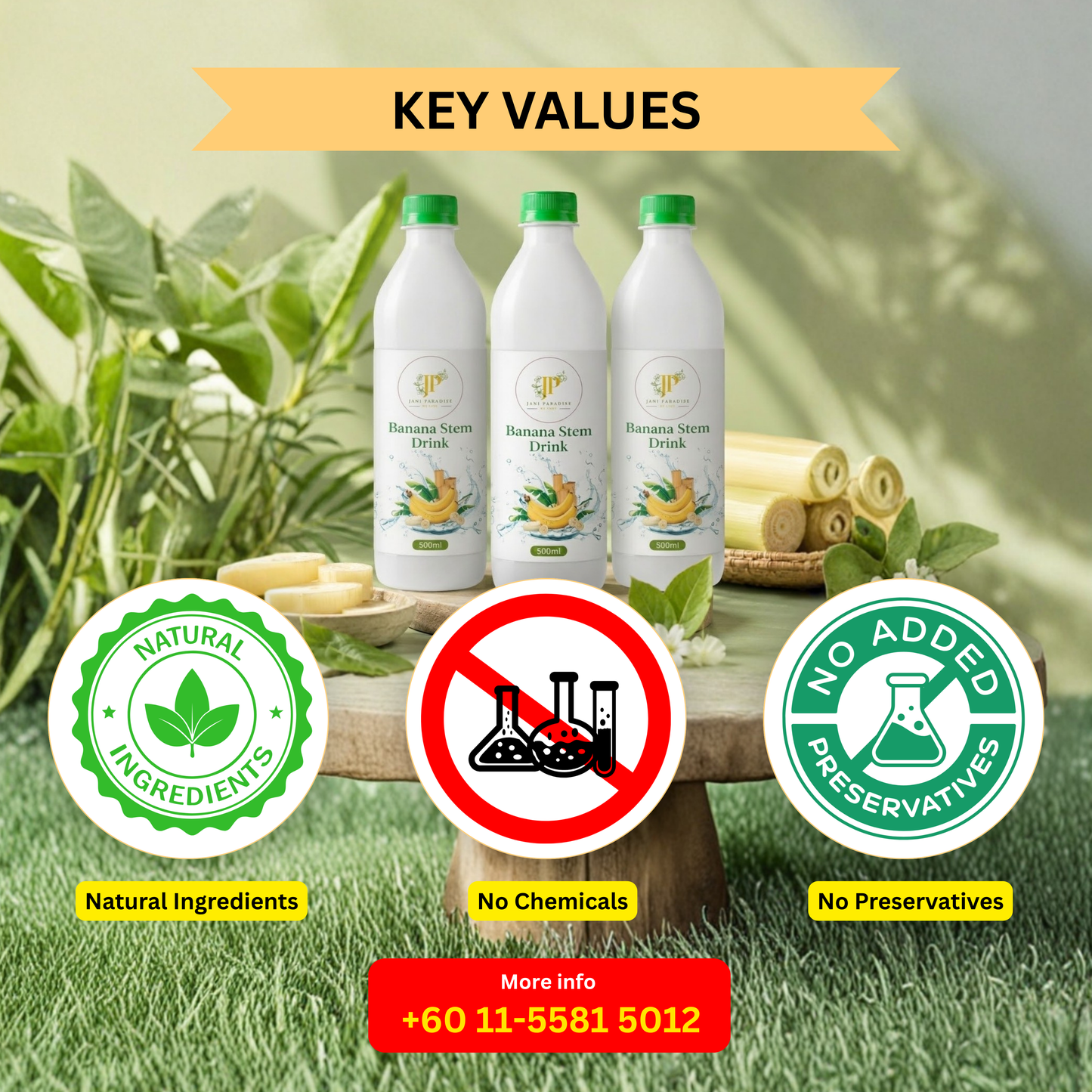 Banana Stem Drink – 500ml