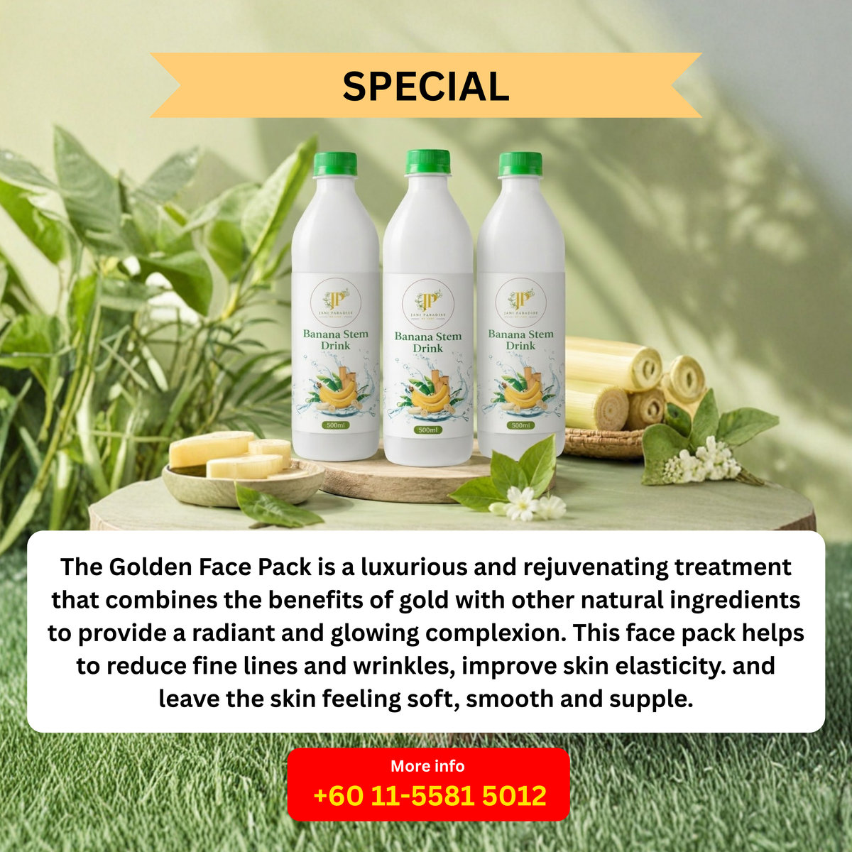 Banana Stem Drink – 500ml
