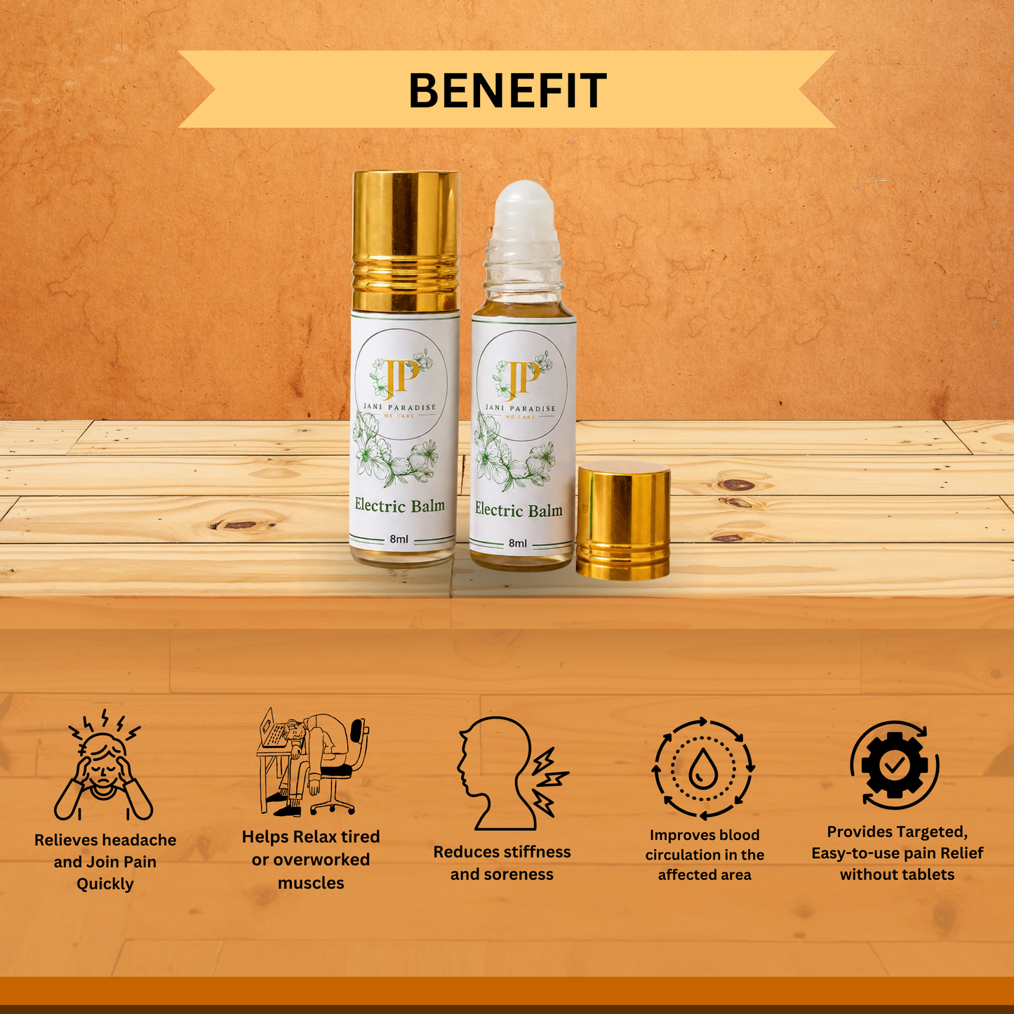 JP Electric balm 8ml